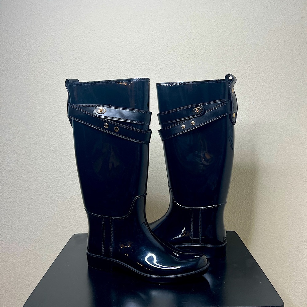 COACH | Black Tara Rain Boots (Exclusive Find)